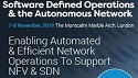 Software Defined Operations & the Autonomous Network